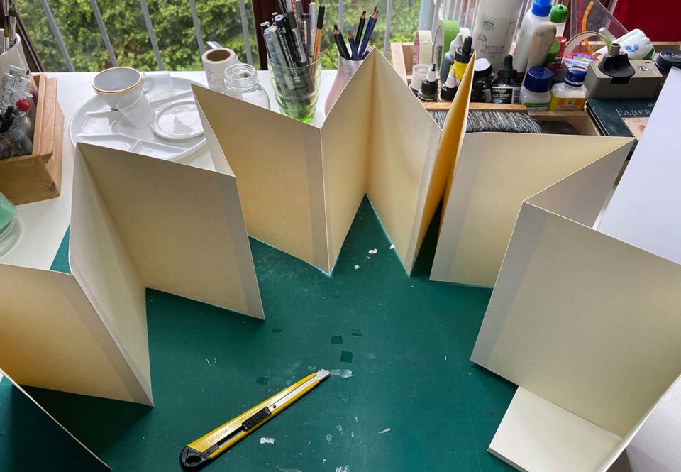 handmade leporello – 14 Seiten